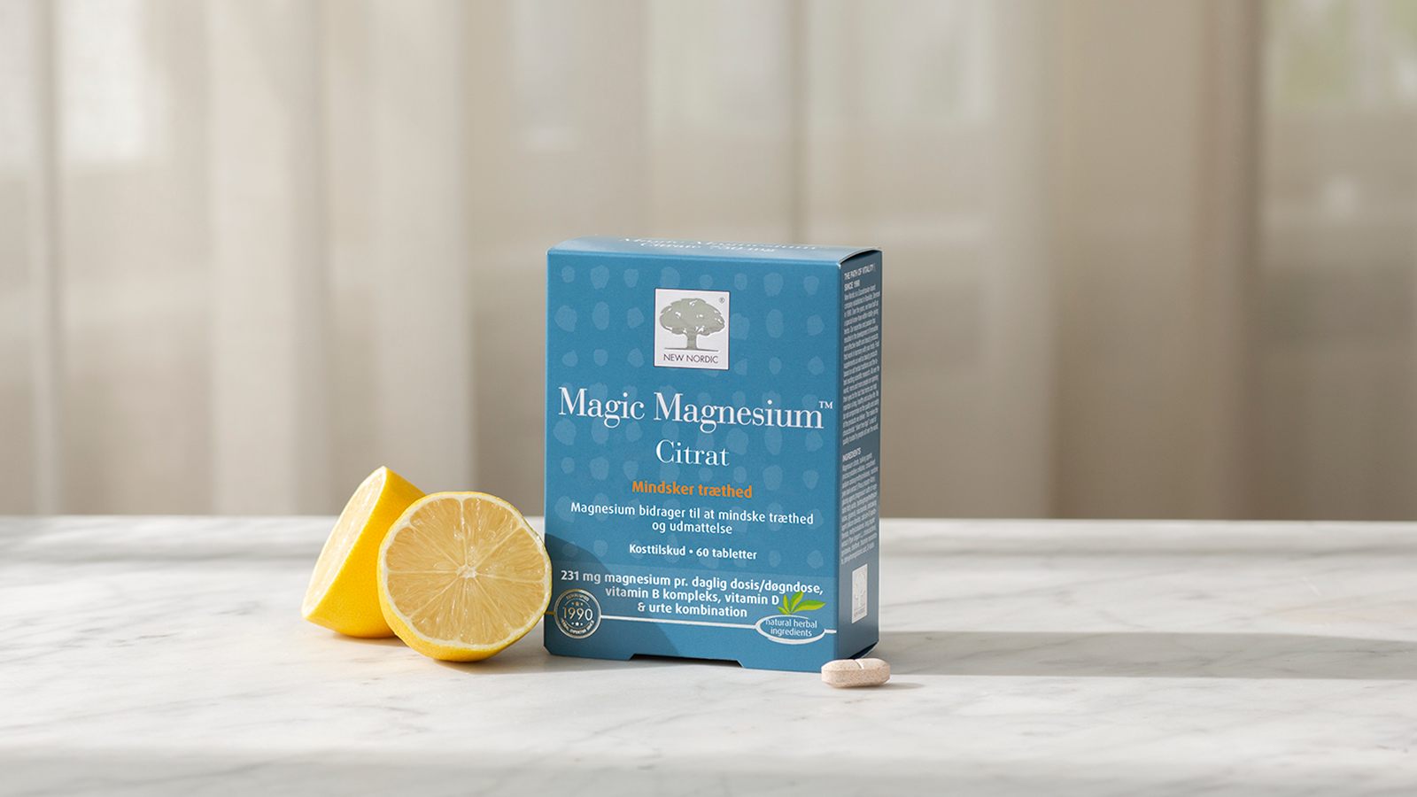 Atklājiet JAUNO New Nordic Magic Magnesium™ Citrate 29 i MagicMagnesiumCitrate Citrus JBP5427 NewNordic 26 okt 23 28803 J LTEE