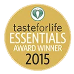 „Taste for Life Essentials“ – 2015. gada balvas ieguvēja emblēma