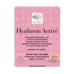 Jauno „Nordic Hyaluron Active™“ tablešu attēls – ar hialuronskābi un smiltsērkšķu ekstraktu palīdz saglabāt ādas tvirtumu un jaunības mirdzumu.