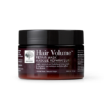 „New Nordic Hair Volume™“ atjaunojošās maskas attēls — dziļi baro un stiprina matus ar ābolu, kokosriekstu un rīsu proteīniem.