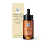 „New Nordic Natural Magic™“ nostiprinošais serums nostiprina ādu, paceļ to un samazina smalkās grumbiņas, pateicoties granātābolam, hialuronskābei un smiltsērkšķim.