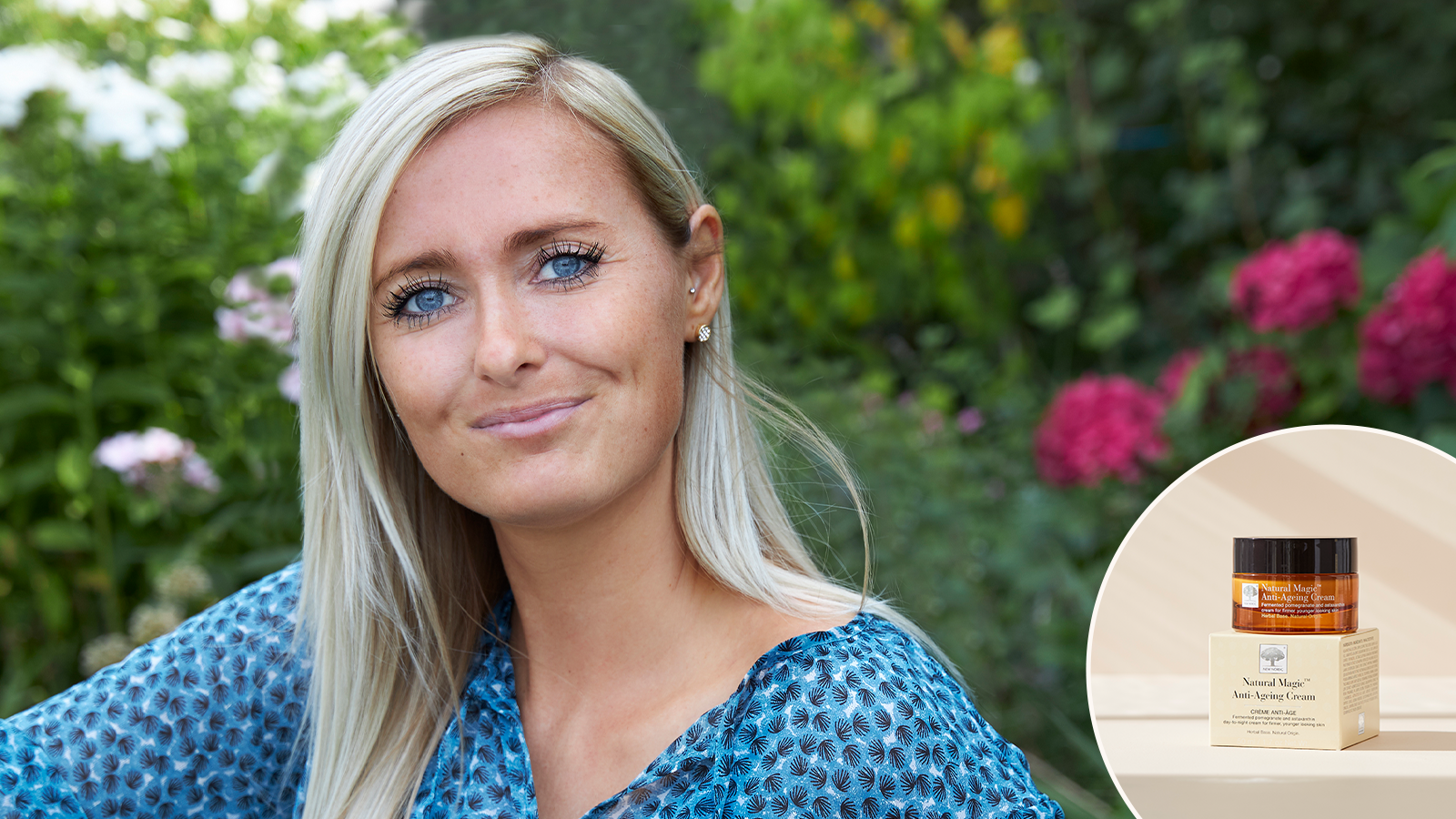 Natural Magic™ Anti-Ageing Cream: “Zīdainākais krēms, ko jebkad esmu lietojusi” 21 i NaturalMagicAnti AgeingCream Testimonial banner Sabine 2025 UK DesktopMobile