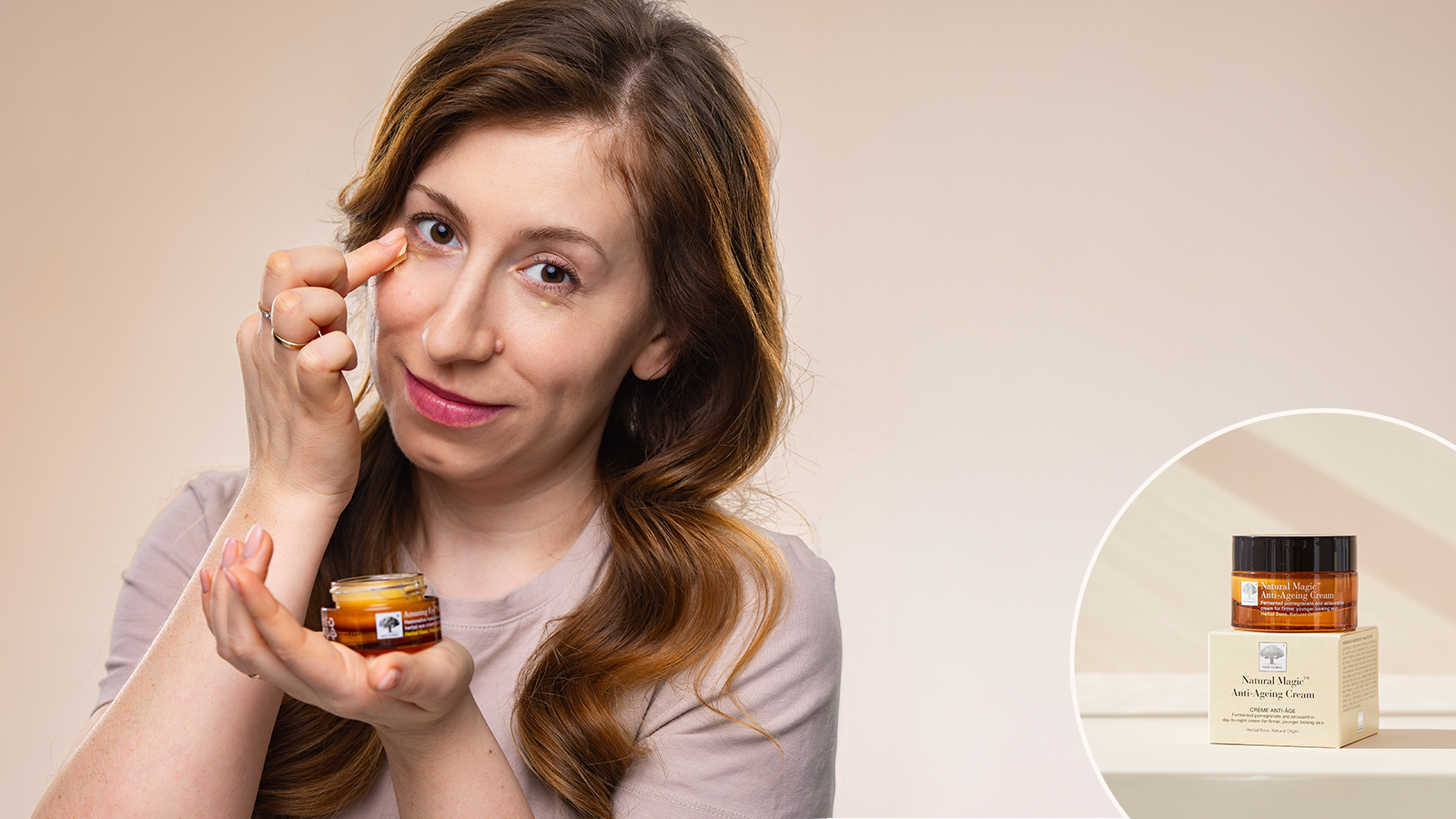 i NaturalMagic Anti AgeingCream Testimonial banner Patrycja PL 2025 UK DesktopMobile
